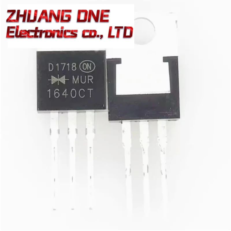 10PCS/LOT MUR1640CT MUR1640 New Fast-Recovery Diode Rectifier Diode 400V 16A TO-220