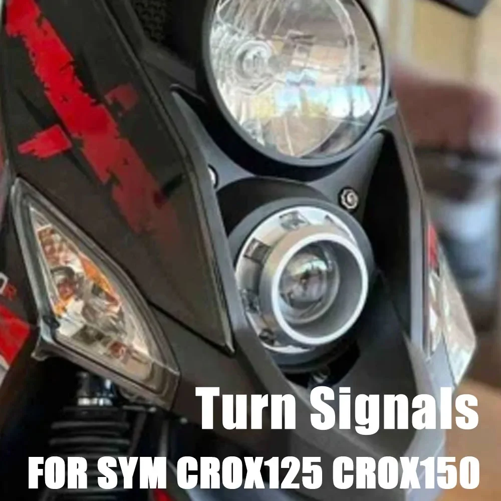 

Motorcycle Accessories Fit SYM CROX125 CROX150 CROX 150 / 125 Front Left and Right Turn Signals For SYM CROX125 CROX150