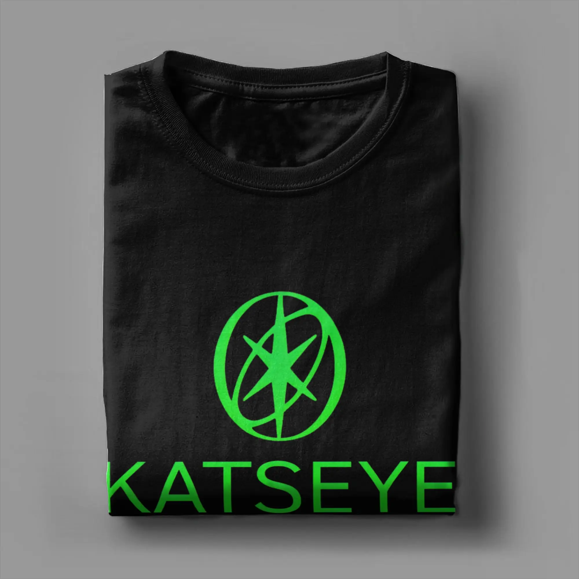 KATSEYE الجرونج الرجال تي شيرت خمر تي شيرت قصير الأكمام طاقم الرقبة تي شيرت 100% القطن 4XL 5XL 6XL الملابس