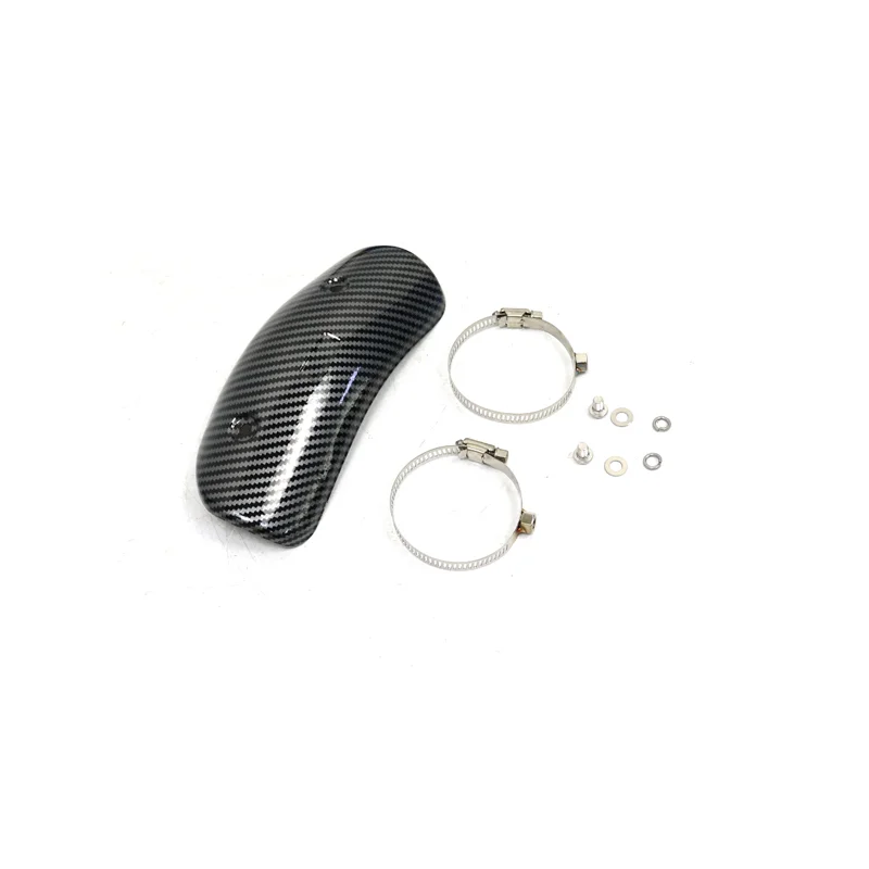 Scarico moto Mid Mid Link Connect protezione tubo protezione scudo termico calotta antiscottatura per Honda per Suzuki Kawasaki