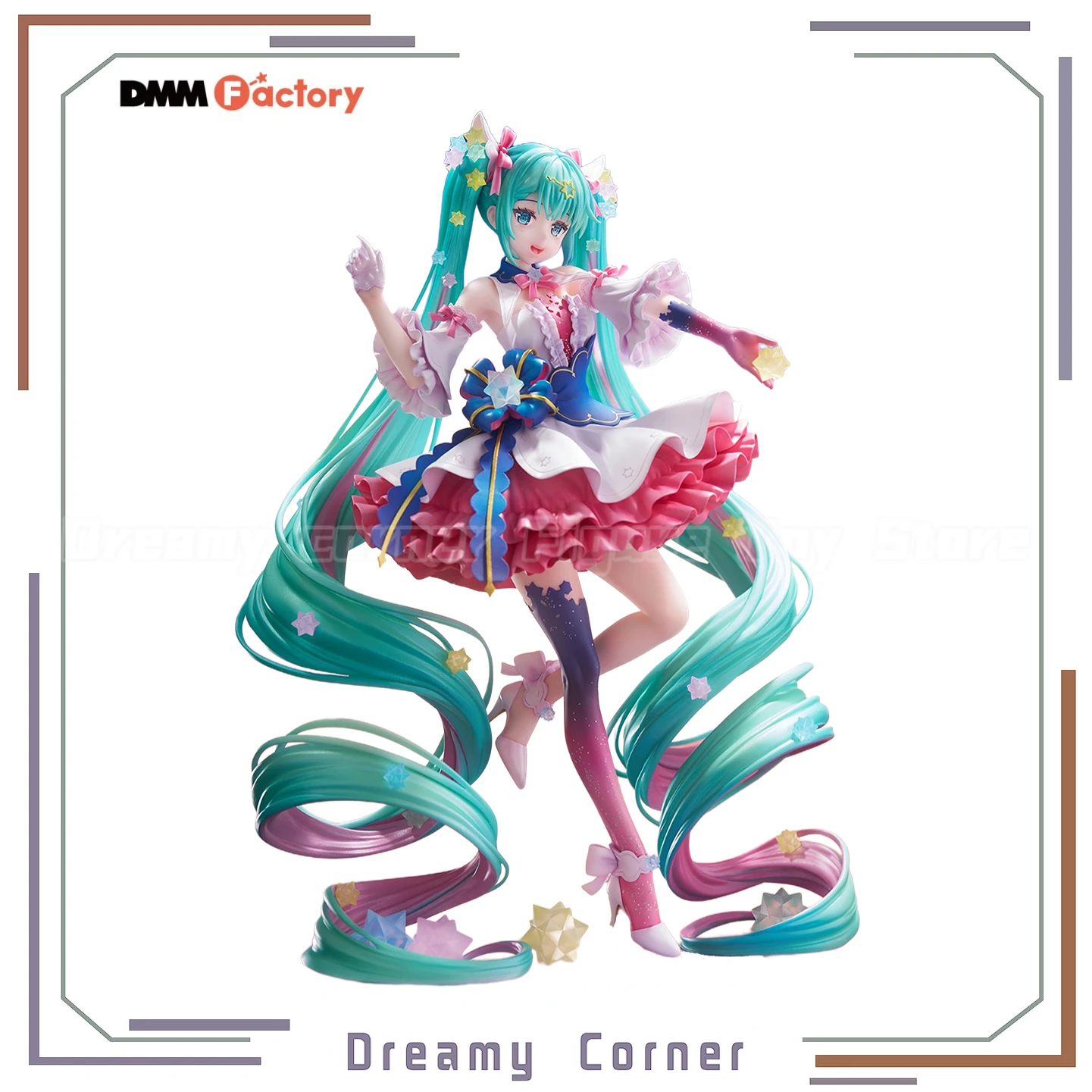 

【In Stock】TAiTO DMM Factory GSC Piapro Characters Hatsune Miku Rosuuri Ver 1/7 Scale Anime Figure Toy