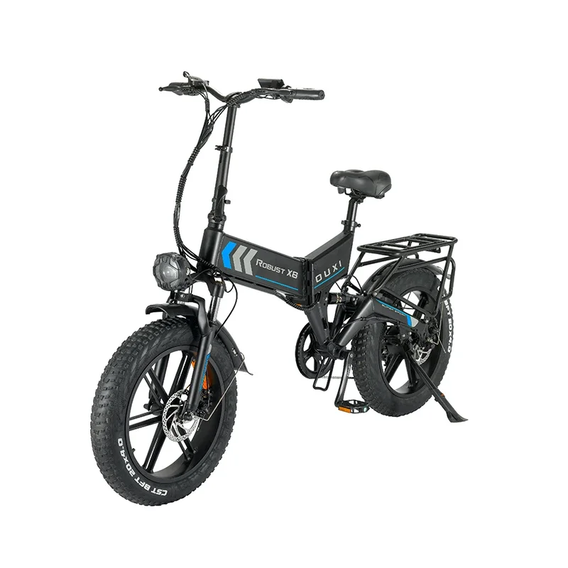 X8 Popular model 250W 500w full suspension ebike 20 inch fat tire folding electric bike