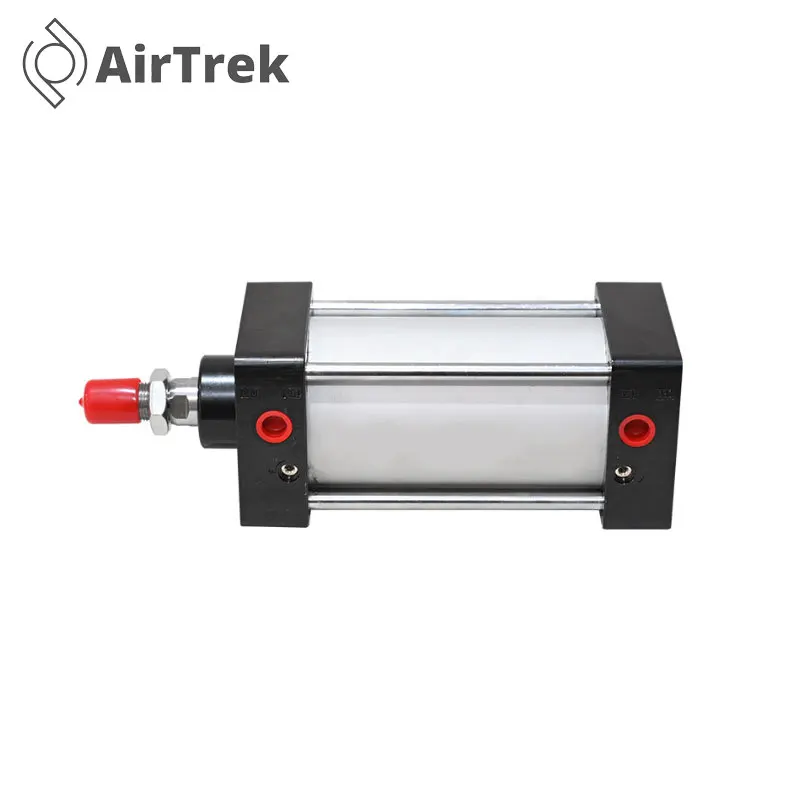 اسطوانات هوائية معيارية تتحمل 32/40/50/63 مللي متر السكتة الدماغية 100/125/150/175200/250/300/350/400/500/800/1000 مللي متر