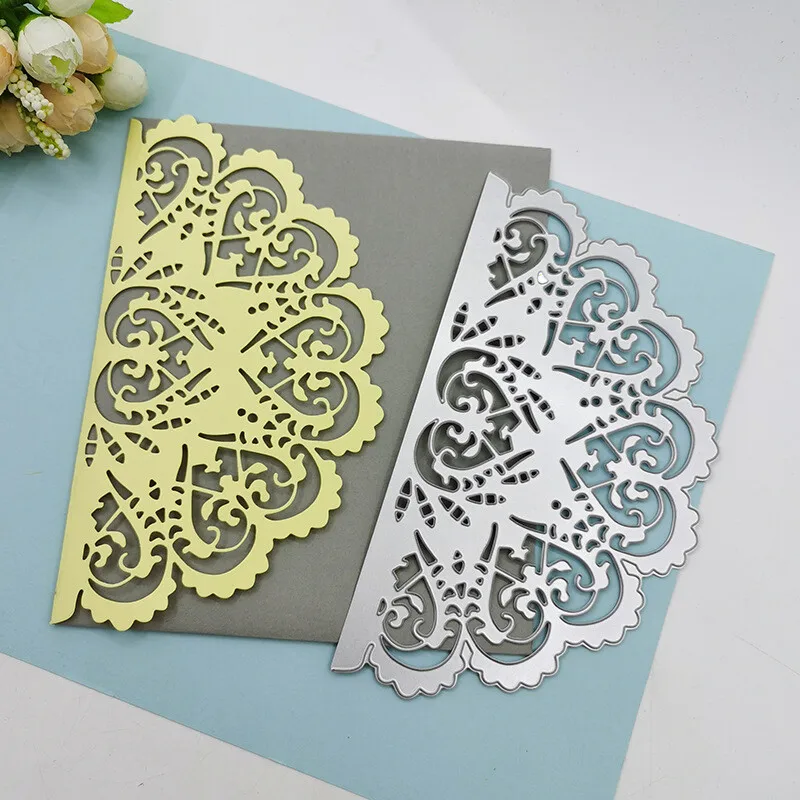 

Heart Greeting Card metal cutting dies mold Scrapbooking paper craft knife mould blade punch template Embossing stencils 1PCS