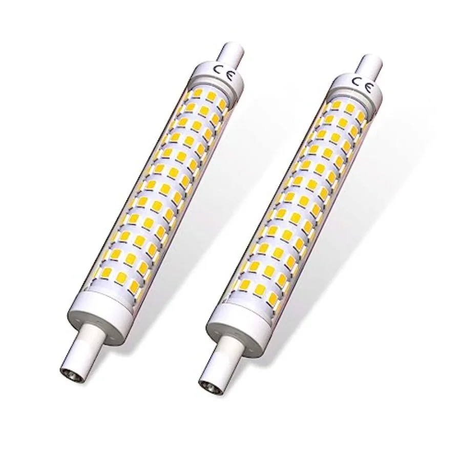 

R7s LED Bulb 118mm 10W 1300LM Day Light 6000K 110-130V J118 J Type Linear Double Ended 100W Halogen Equivalent for Floodlight L