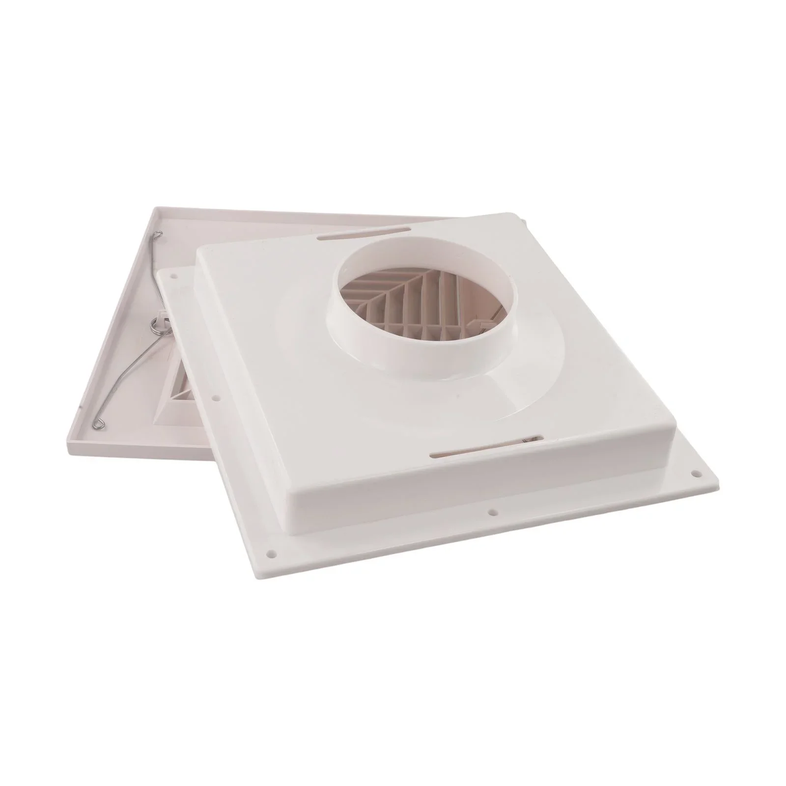 Air Conditioning Snap-In Spring Design Ceiling Diffuser Residential And Commercial Use Wear And Tear Resistant Interior D Cor