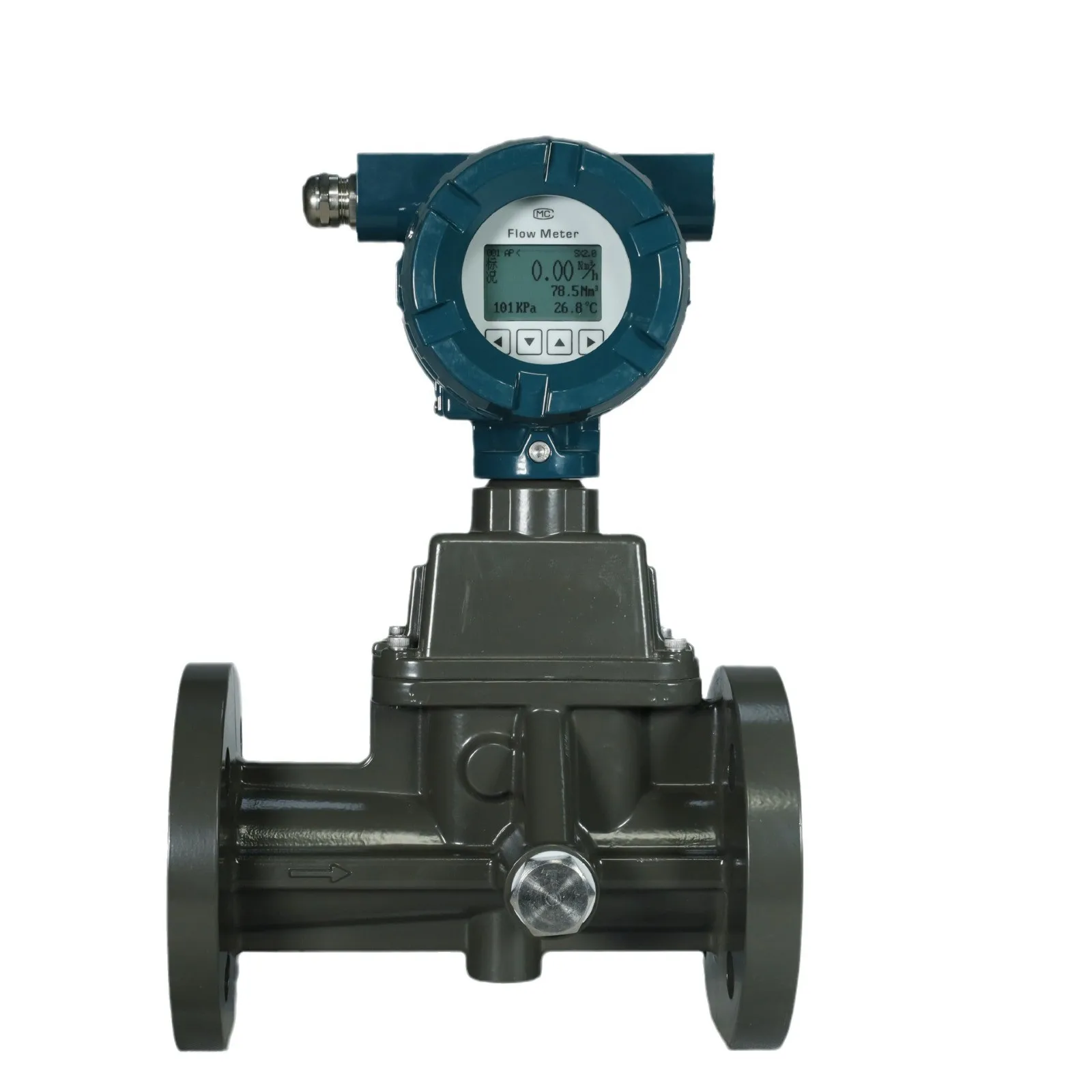 1.5'' inch DN40  compressed air flow meter air flow sensor nitrogen flow meter Precession vortex flowmeter