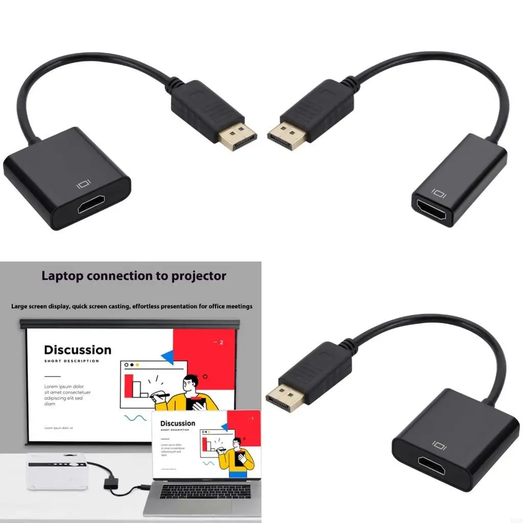 

Подключите и воспроизводите DP в женский конвертер, поддерживающий разрешение UHD, оптимизированные для синхронизации видео HX5E