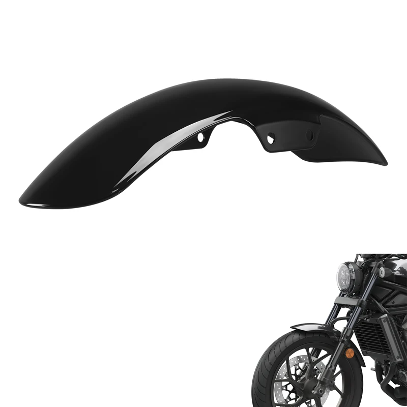 

Front Fender Mudguard Fit For Honda Rebel 300 500 CMX300 CMX500 2017-2023 2018 2019 Gloss Black