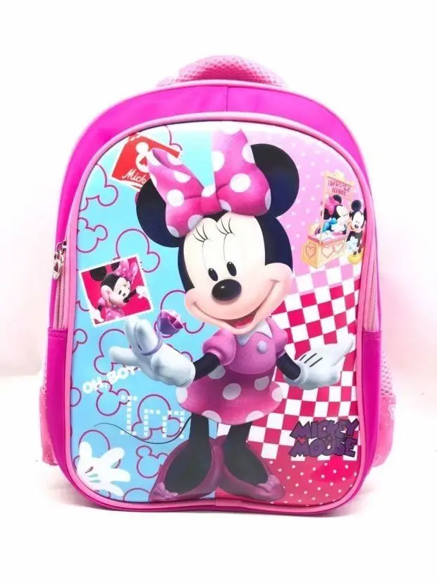 Disney Backpack Elementary School Students 6-9 Years Old Frozen Schoolbag Female Children Male McQueen Backpack