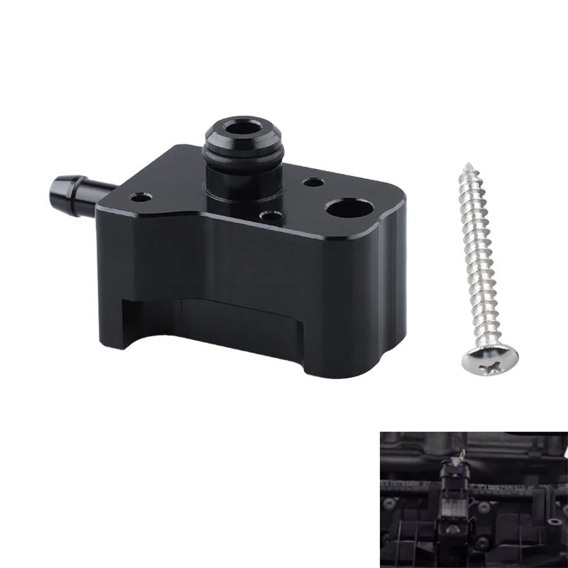 

Turbo Boost Tap для Golf MK7 2,0 TSI для Audi TSI Gen 3, адаптер вакуумного датчика, черный