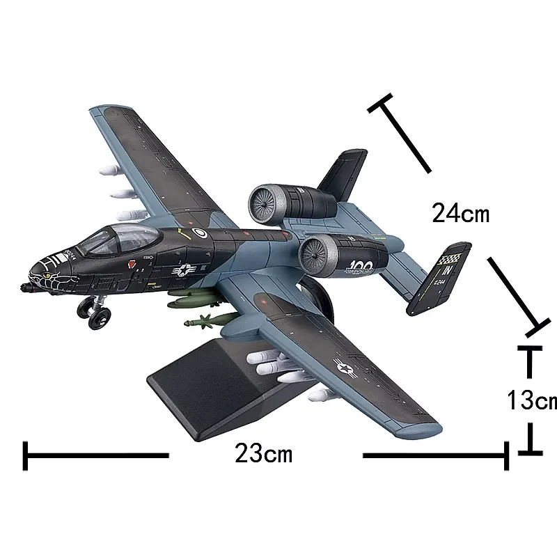 1:72 Kreative Militär Serie Bausteine Neue A-10 Thunderbolt II Unterstützung Angriff Flugzeug Modell Spielzeug Für Kinder Weihnachten Geschenk