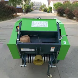 Farm Equipment Mini Tractor Roll Bales Low Price High Quality Mini Hay Press Agriculture Mini Round Hay Baler Machine