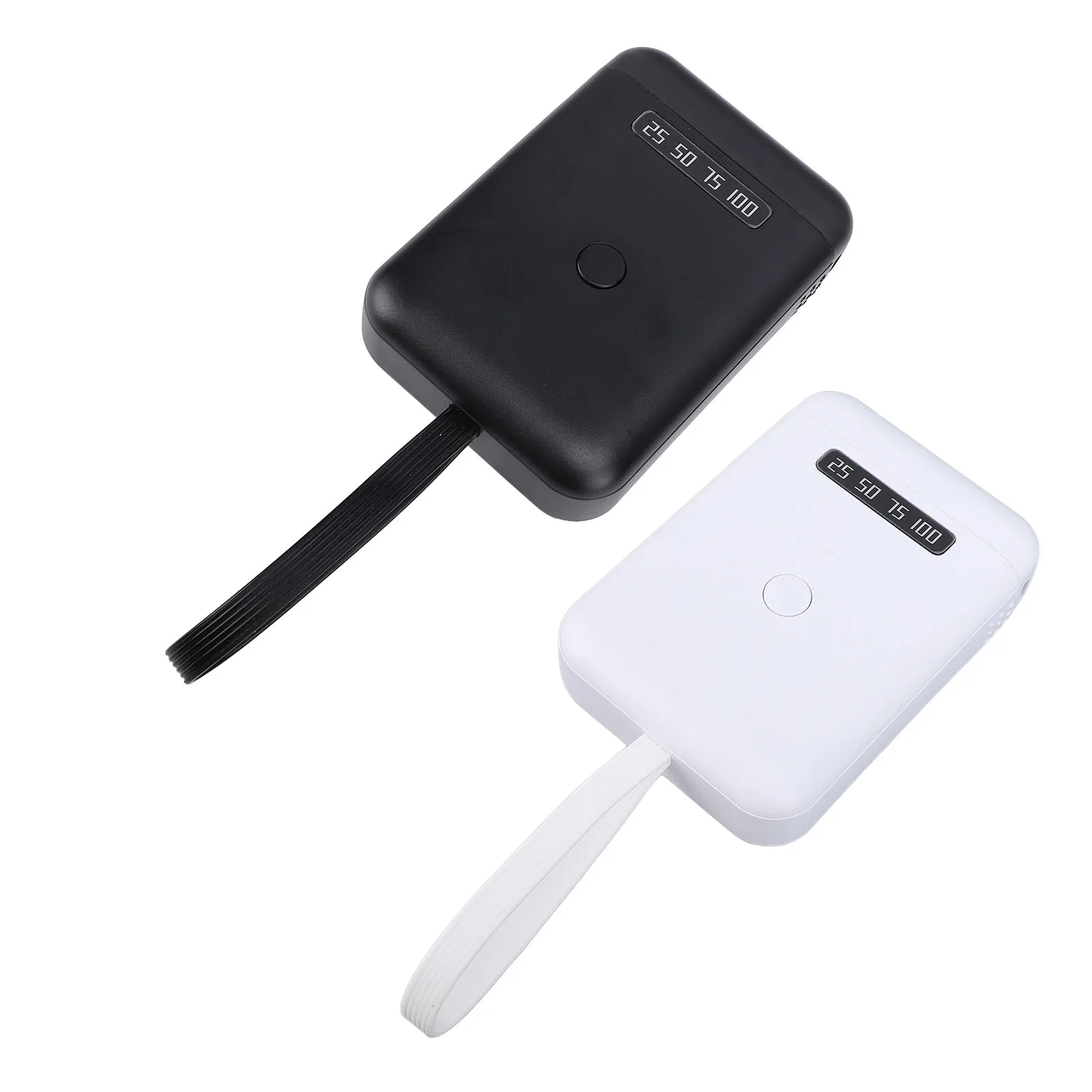 Handheld LED Curing Lamp ABS Silicone Lightweight 405nm Battery Display UV LED Hair Extension Light 18W Rechargeable for Home