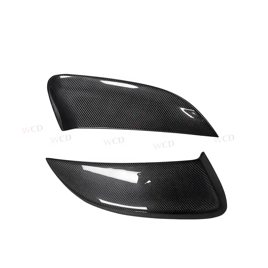 GT4 Style Dry Carbon Fiber Side Fender Vents For Porsche 718 Boxster Cayman 986 2016-2023  Side Vent Scoop