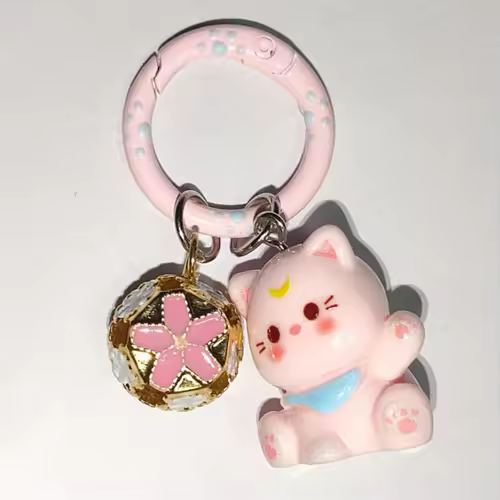 Fluffy Alpaca Elk Capybara Animal Keychains Resin Cartoon Lovely Funny Garlic Goose 3D Doll Pendant Bag Box Car Key Ring Jewelry - Image 27