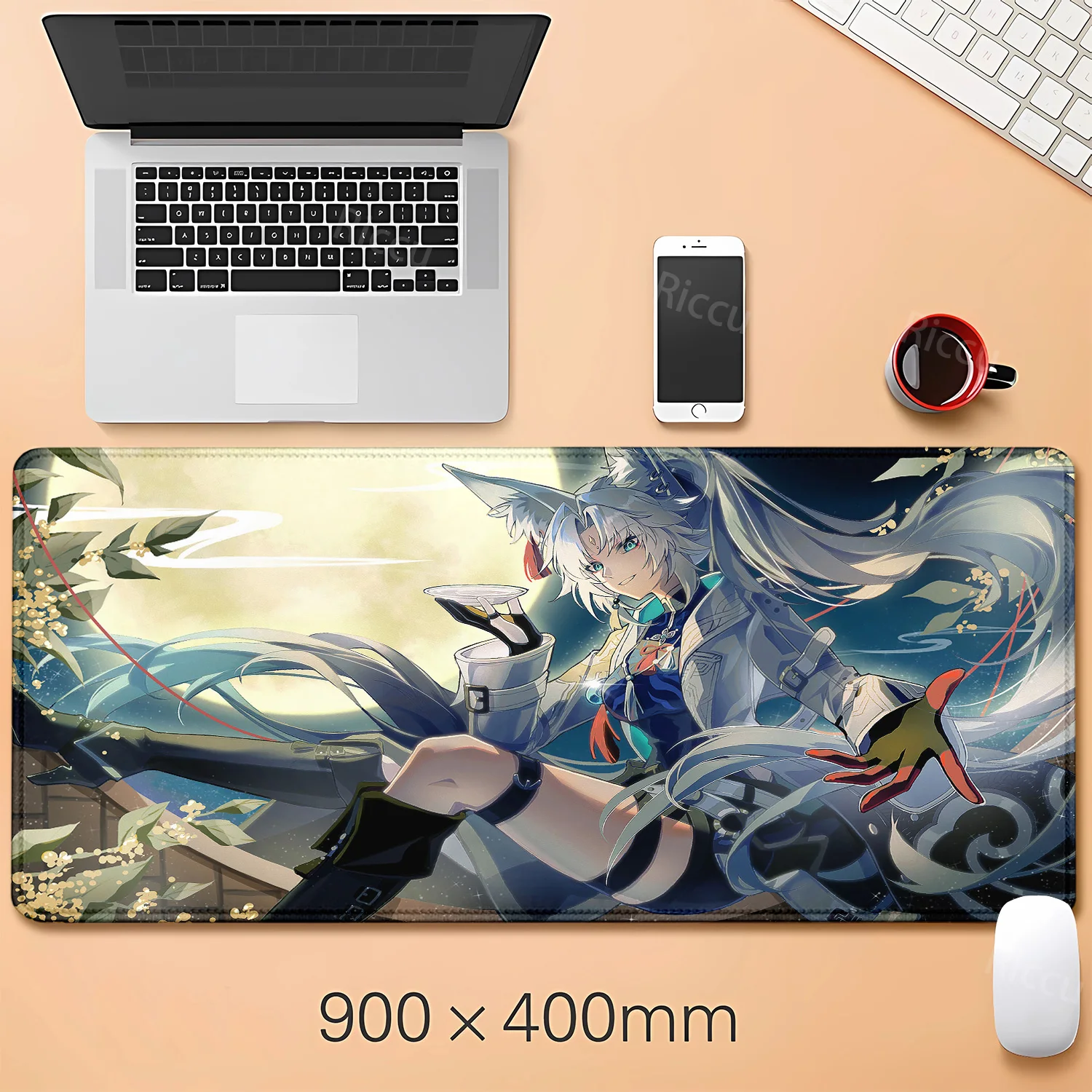 Honkai Feixiao mouse pad Honkai Star Rail Large XXL teclado mousepad Computer Keyboard Padding Anime Gaming Accessories Desk Mat