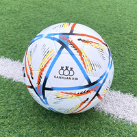 New PVC Material Wear-resistant and Cool European Cup No. 5 Football Champions League World Cup Adhesive PVC4 Football
