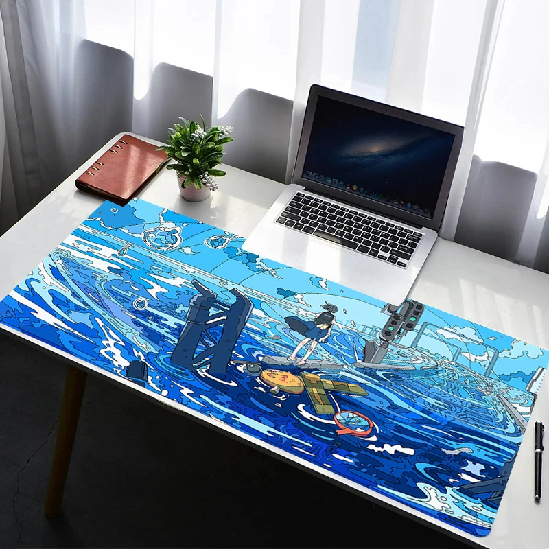 

Коврик для мыши, коврик для геймерской клавиатуры, настольные коврики, расширенный коврик для мыши подводного мира, офисные игровые аксессуары для ПК, коврик для мыши