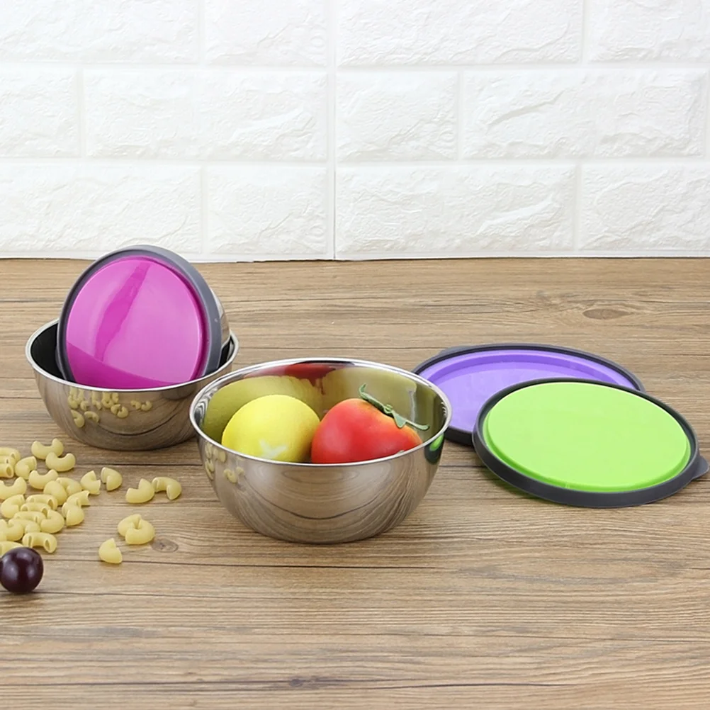 

Stainless Steel Food Containers Set Stackable Eco-Friendly Lunch Boxes For Meal Prep Snack Storage Bento Container Home