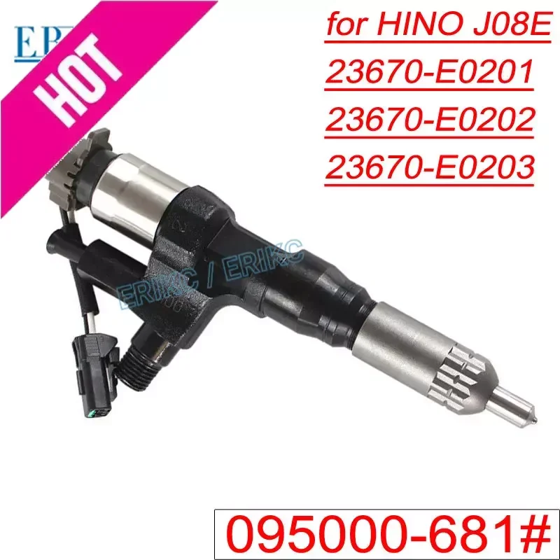 095000-6810 DIESEL INJECTOR NOZZLE 095000-6811 Fuel Injection Sprayer FOR DENSO HINO J08E 23670-E0201 23670-E0202 23670-E0203