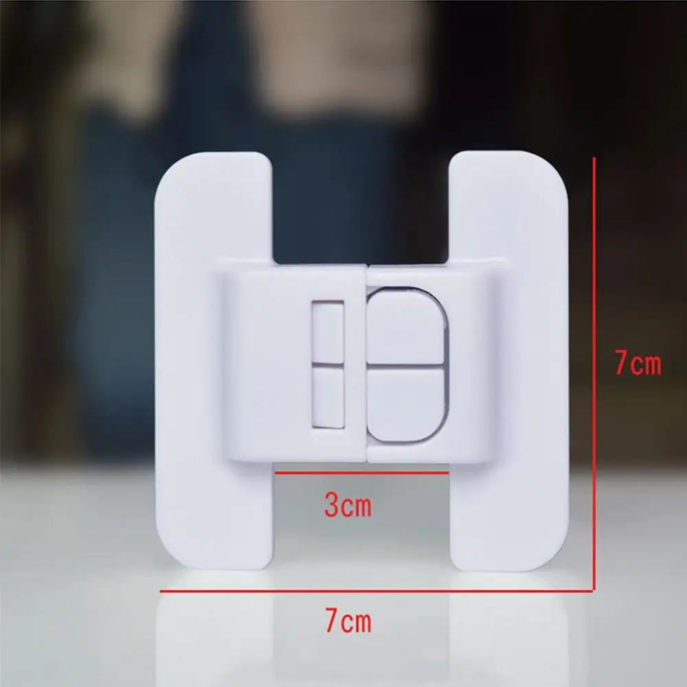 Anti-opening Cabinet Door Safety Locks Anti-theft Buckle Baby Safety Lock Door Stopper Lock Security Lock Refrigerator Lock