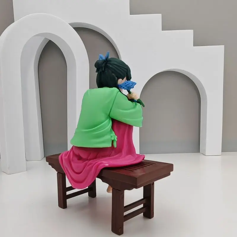 15cm 구스리야 노 히토리고토 마오마오 애니메이션 소녀 피규어 9cm 약사의 일기 진시/마오마오 액션 피규어 모델 인형 장난감 선물