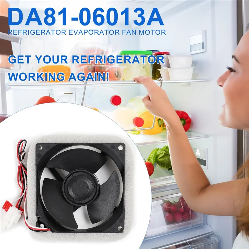 رائجة البيع DA81-06013A DA31-00287A للثلاجة الثلاجة المبخر مروحة المحرك لا جزء استبدال الضوضاء