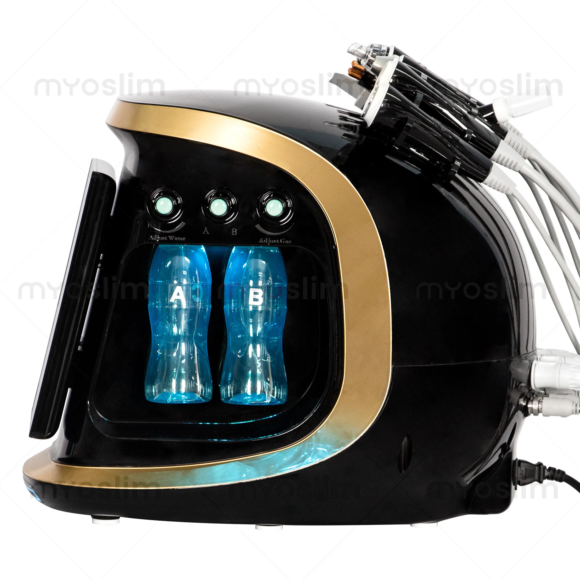 7 In 1 Water Oxygen Bubble Jet Peel Beauty Skin Multifunction Facial Care Machine Peeling Anti Aging Skin Analysis Devices