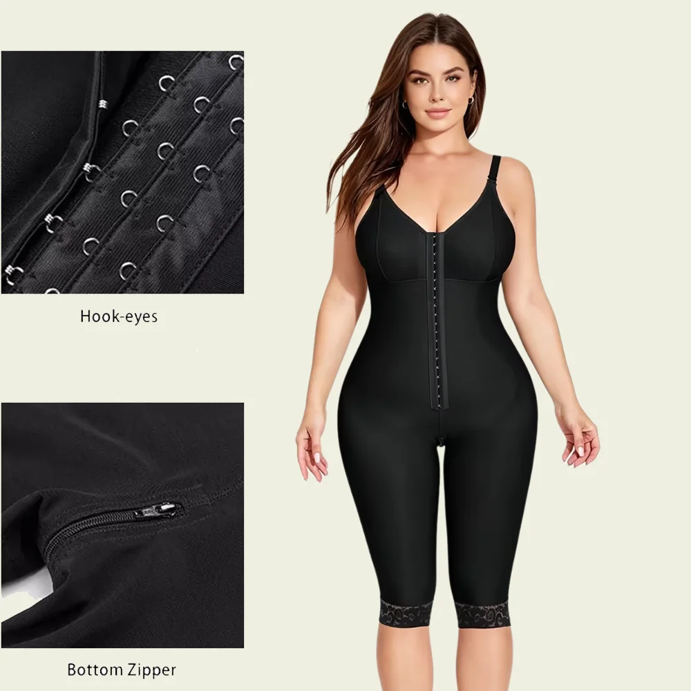 

2026 Shapewear for Women Tummy Control Fajas Colombianas Postpartum Compression Waist Trainer Butt Lifter Seamless Bodysuit