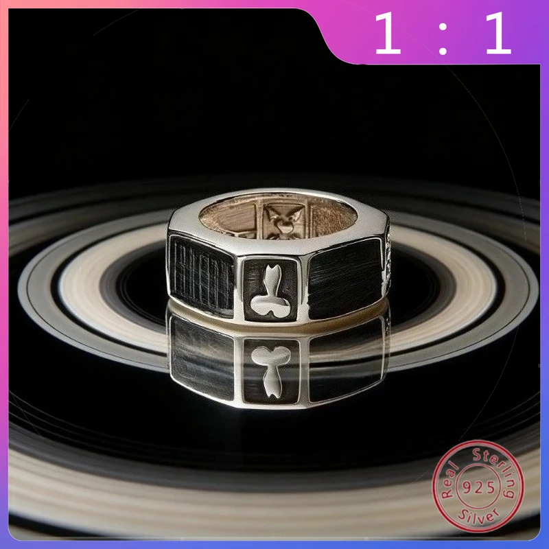 

High Version Trendy Queen Saturn Ring Fashion Elegant Skull Saturn Earth Ring Ring Ring Party Accessories Gift Giving