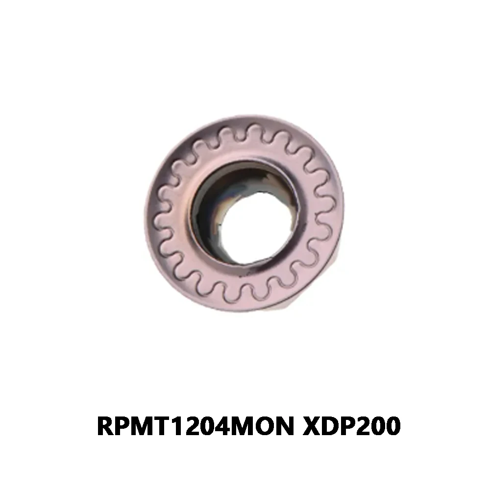 Original RPMT 1204 MON Inserts RPMT1204 MON RPMT 1204MON RPMT1204MON XDP200 Carbide Blade Turning Lathe Cutting Tool Machine Cut