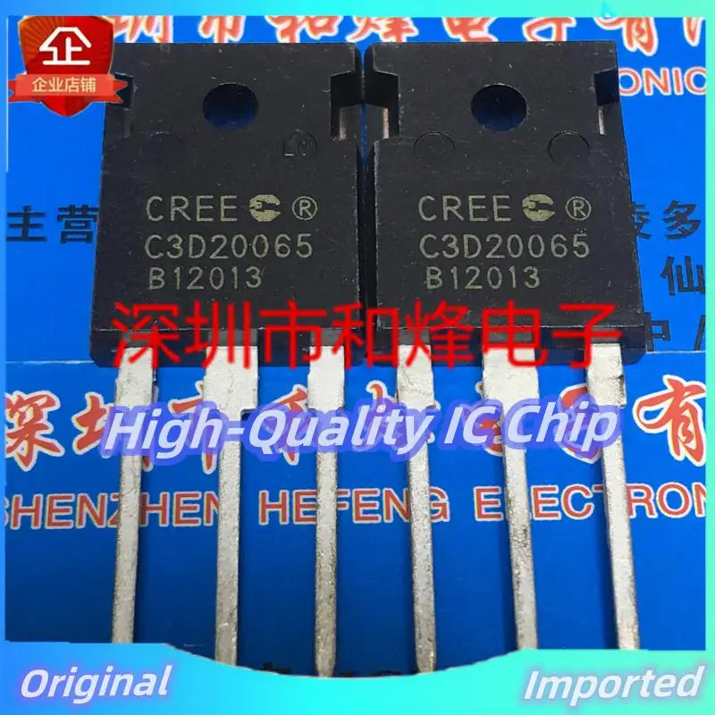 

10PCS-30PCS C3D20065D TO-247 59A 650V Imported Original Best Quality