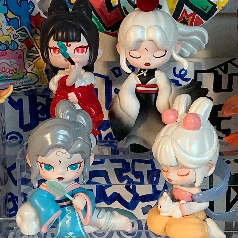 صندوق أعمى جديد مخزون حقيقي أنيتا V5 الجبال والبحار لديها سلسلة أروح ألعاب عصرية تمثال صندوق غامض زخرفة سطح المكتب #3