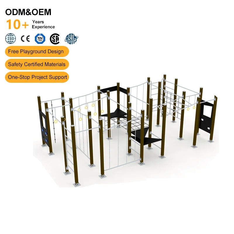 Air‑Walker Monkey Bar Outdoor Gym Fitness Equipment for Public Street Park Body Exercise