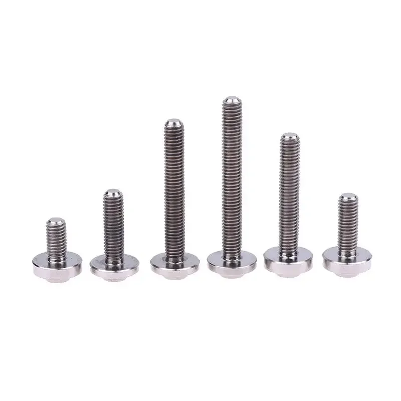 M5 سبائك التيتانيوم TC4 فراشة Bhaped الصحن الطائر دراجة نارية قذيفة تعديل مع مسامير الزخرفية وزهر البرقوق في الداخل