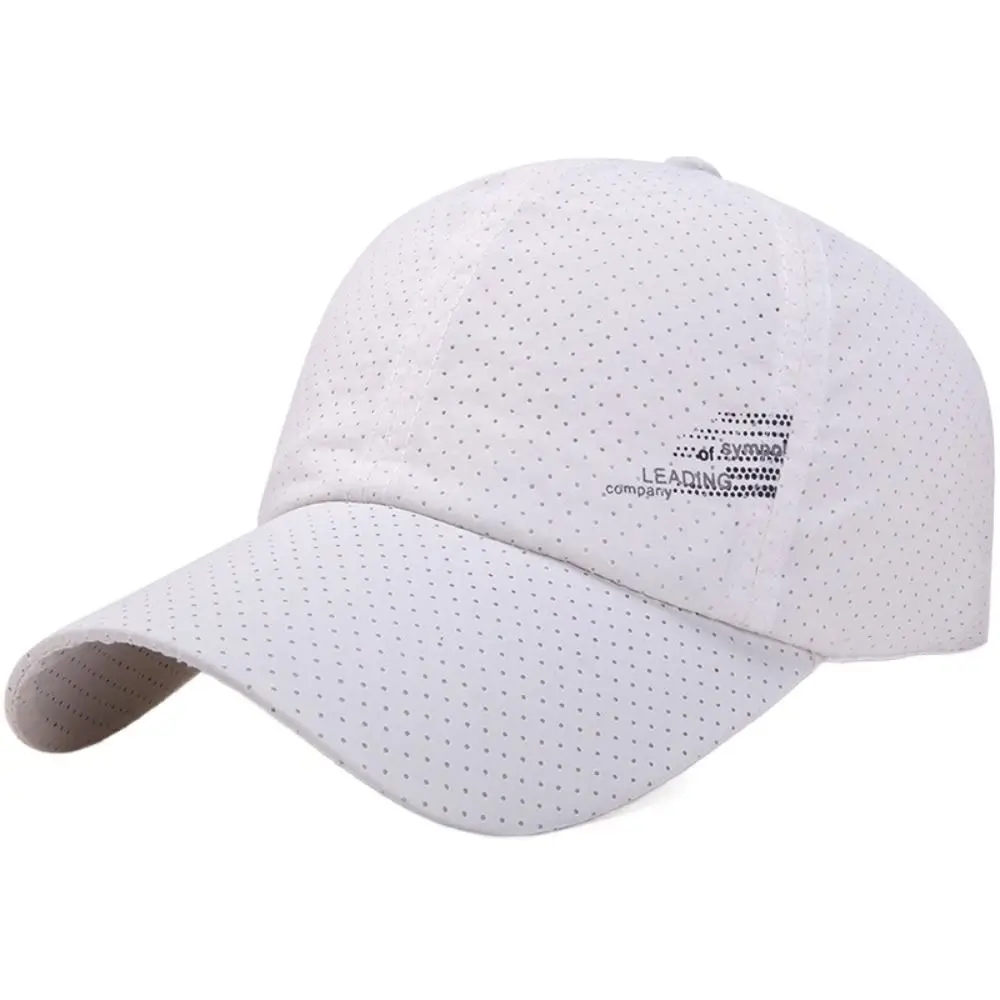 

Breathable Quick Dry Sunscreen Sun Hat UV Protection Thin Mesh Men Baseball Cap Sun Protection Hat Snapback Sports Cap Hiking