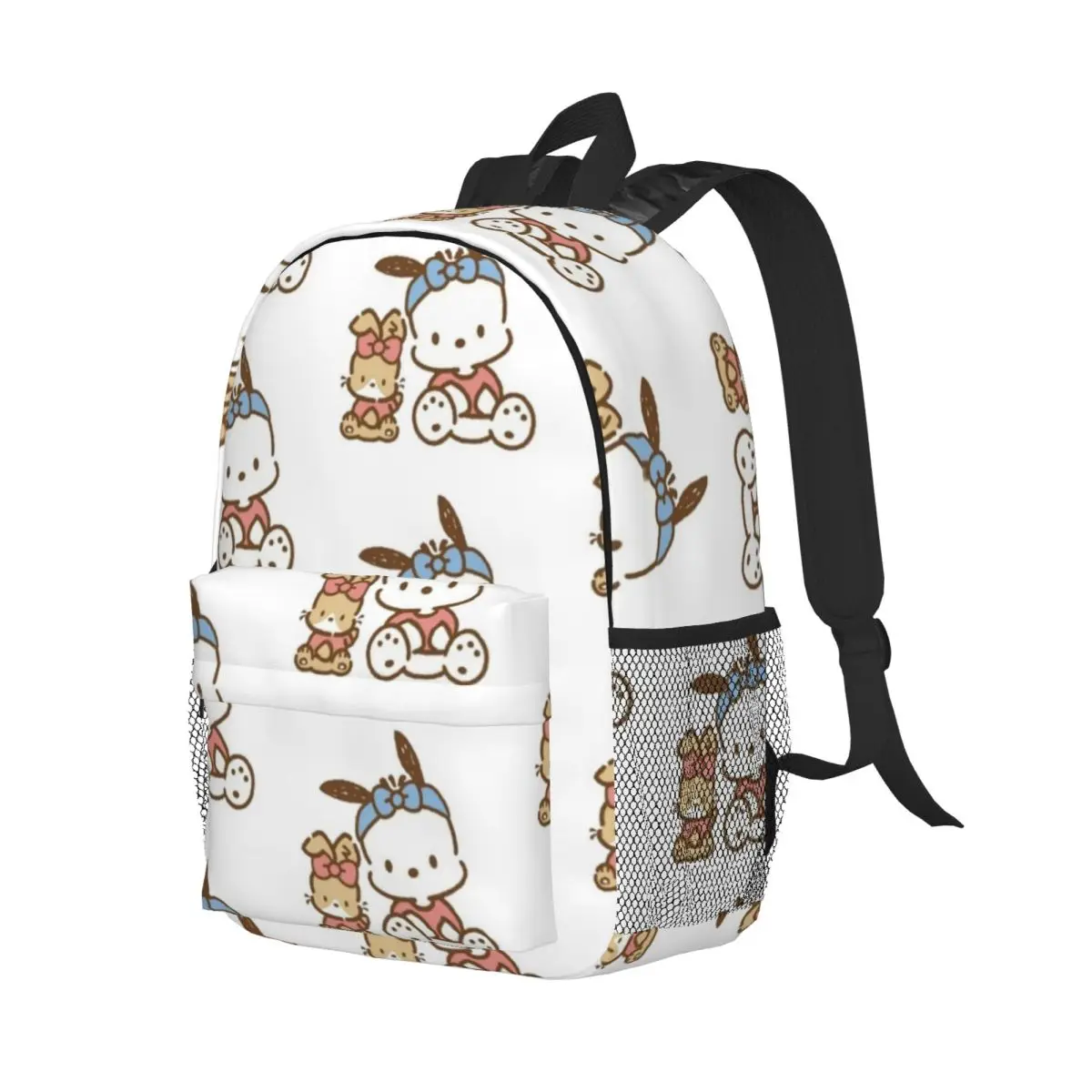 Mochila Pochacco Durável de 15 Polegadas – Design Ergonômico Leve para Conforto e Conveniência