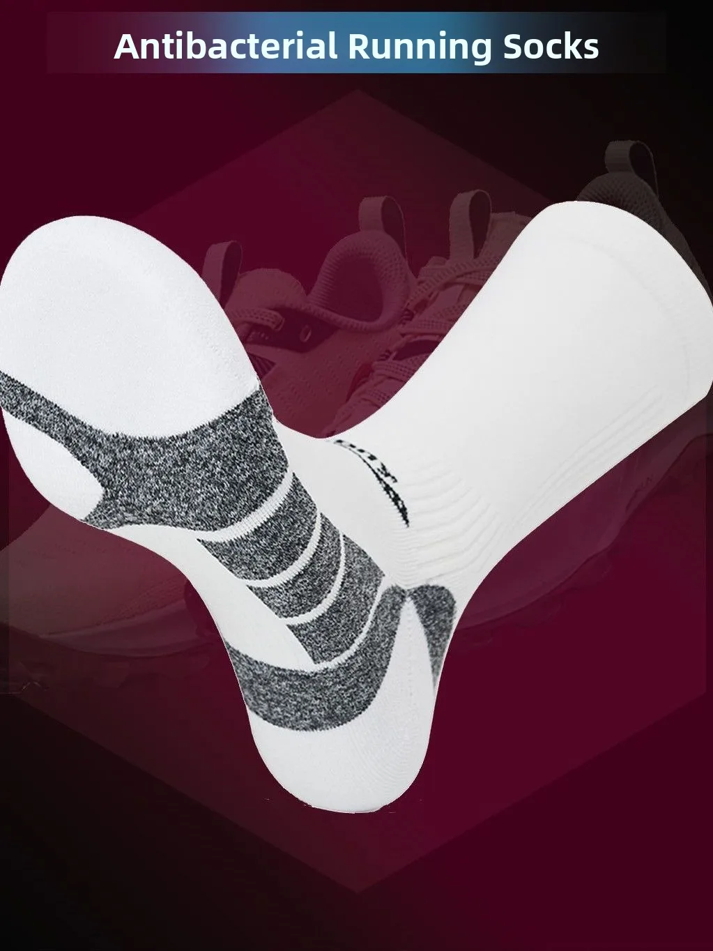 calze-sportive-a-tubo-alto-professionali-adatte-alla-corsa-confortevoli-resistenti-all'usura-alla-moda-e-versatili
