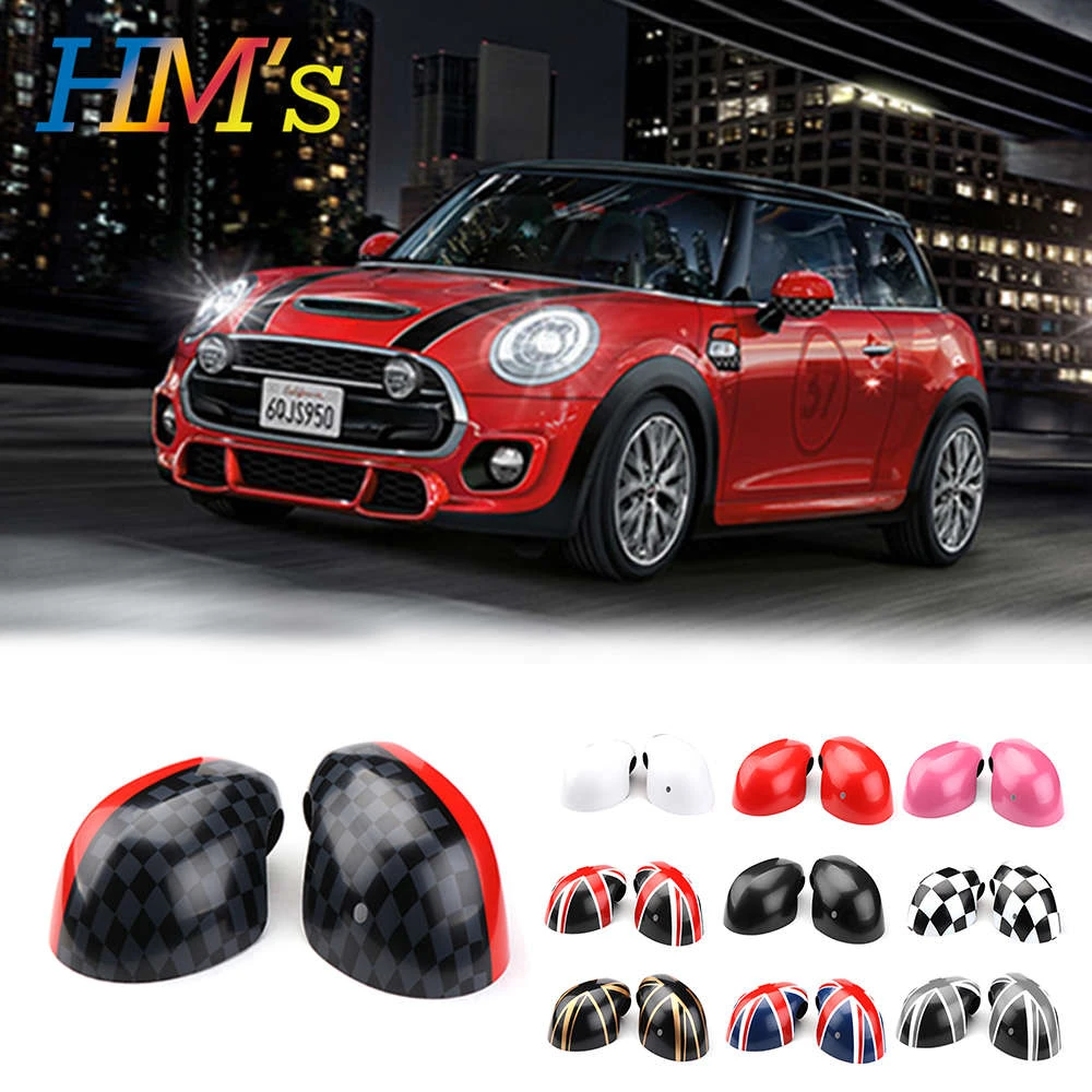 

Car Accessories For MINI Cooper Countryman F60 Clubman F54 F55 F56 F57 Side Rearview Rear View Mirrors Sticker Decoration Cover