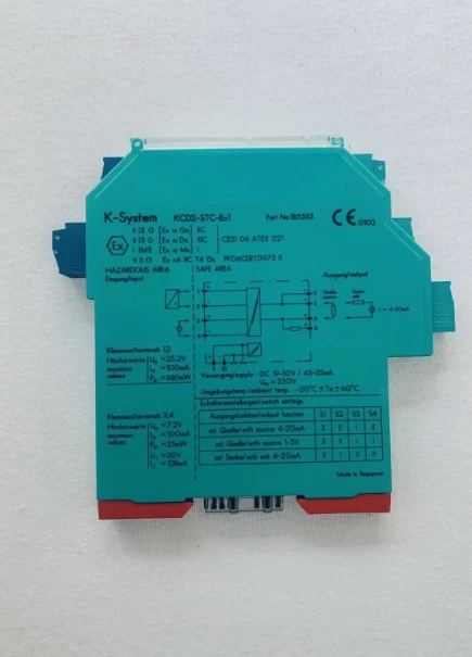 

Brand New Original KCD2-STC-EX1 KFD2-UT2-EX1 KFD2-SR2-EX2-W KFD2-STC4-Ex2 KFD2-STC4-EX1 Safety Relay Fast Transport