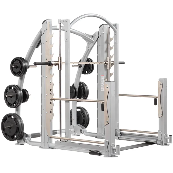 Commercial Gym Equipment Multi Functional Plate Loaded Squat Power Rack Dual Action Smith Machine