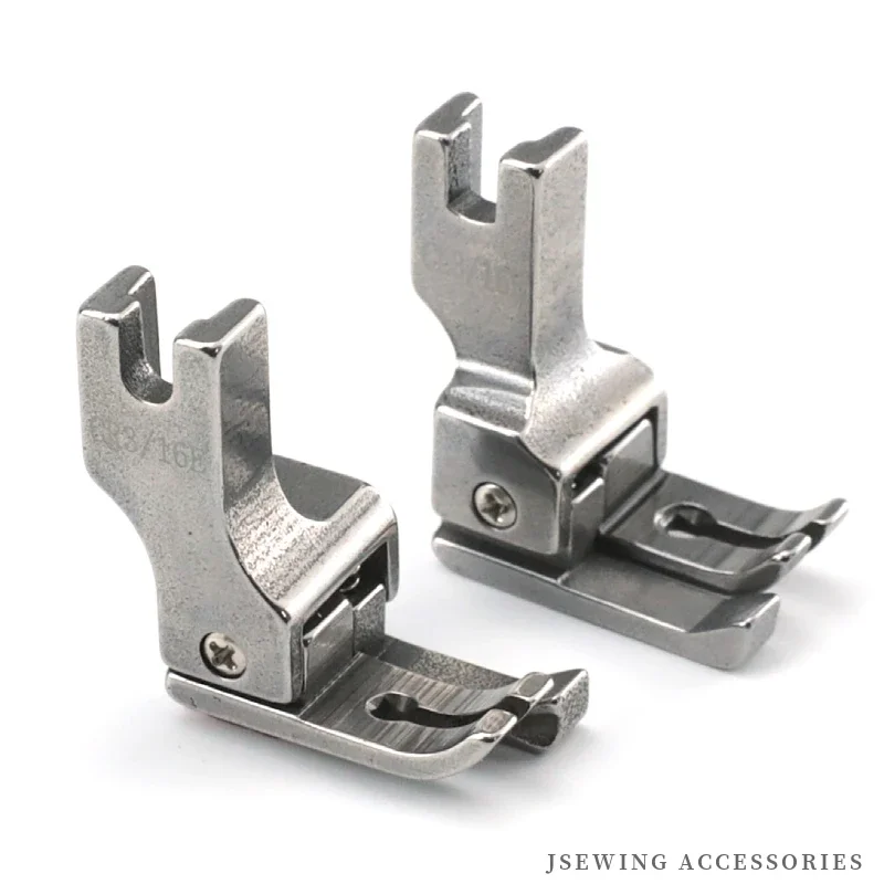 CR1/32E CL1/32E CR1/16E CL1/16E Left / Right Wide Compensating Presser Foot Fit 1- Needle Lockstitch Sewing Machine 0.1 0.2