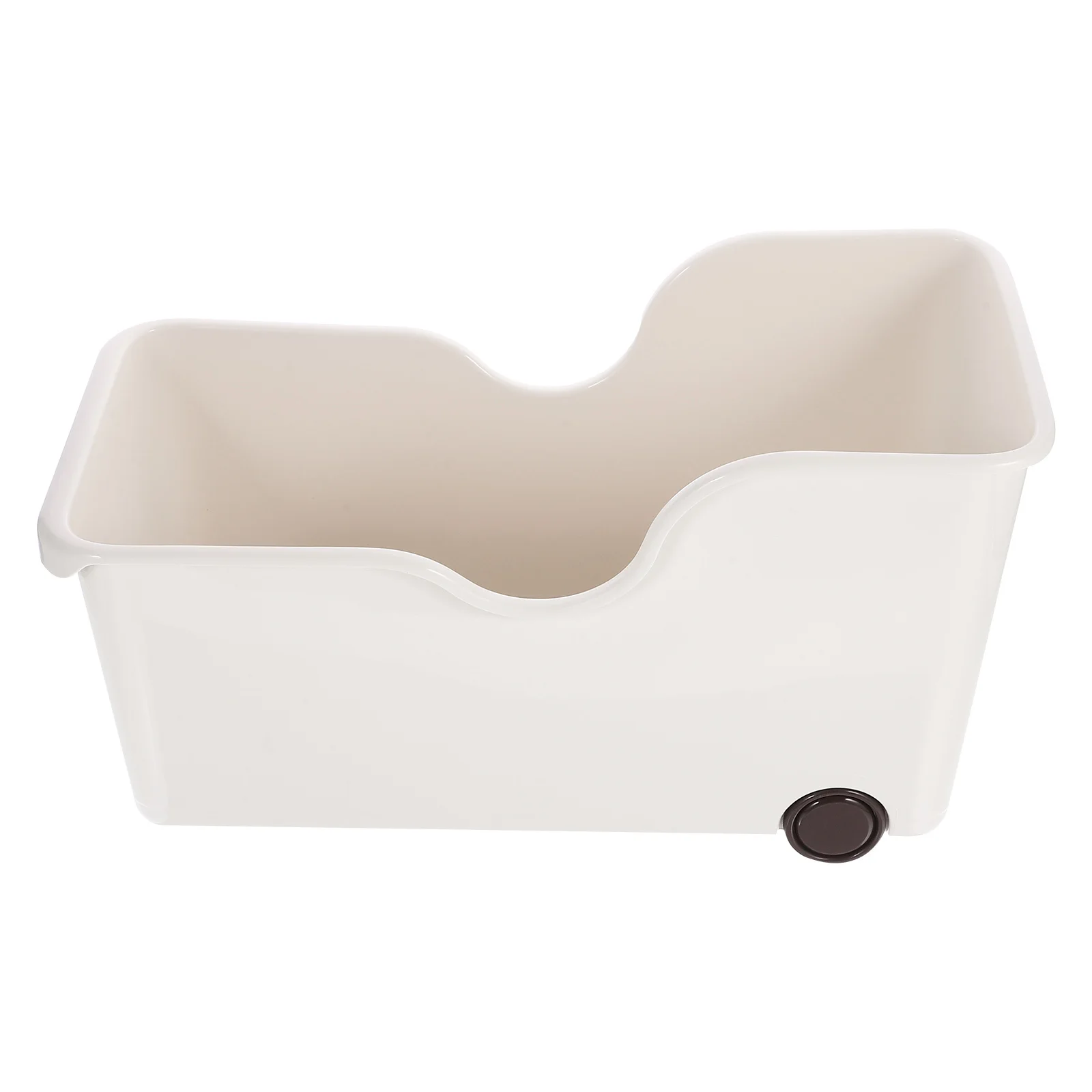 

Kitchen Storage Container on Wheels Multi-Functional Spoon Fork Holder Elegant Chopstick Organizer for Countertop Decor