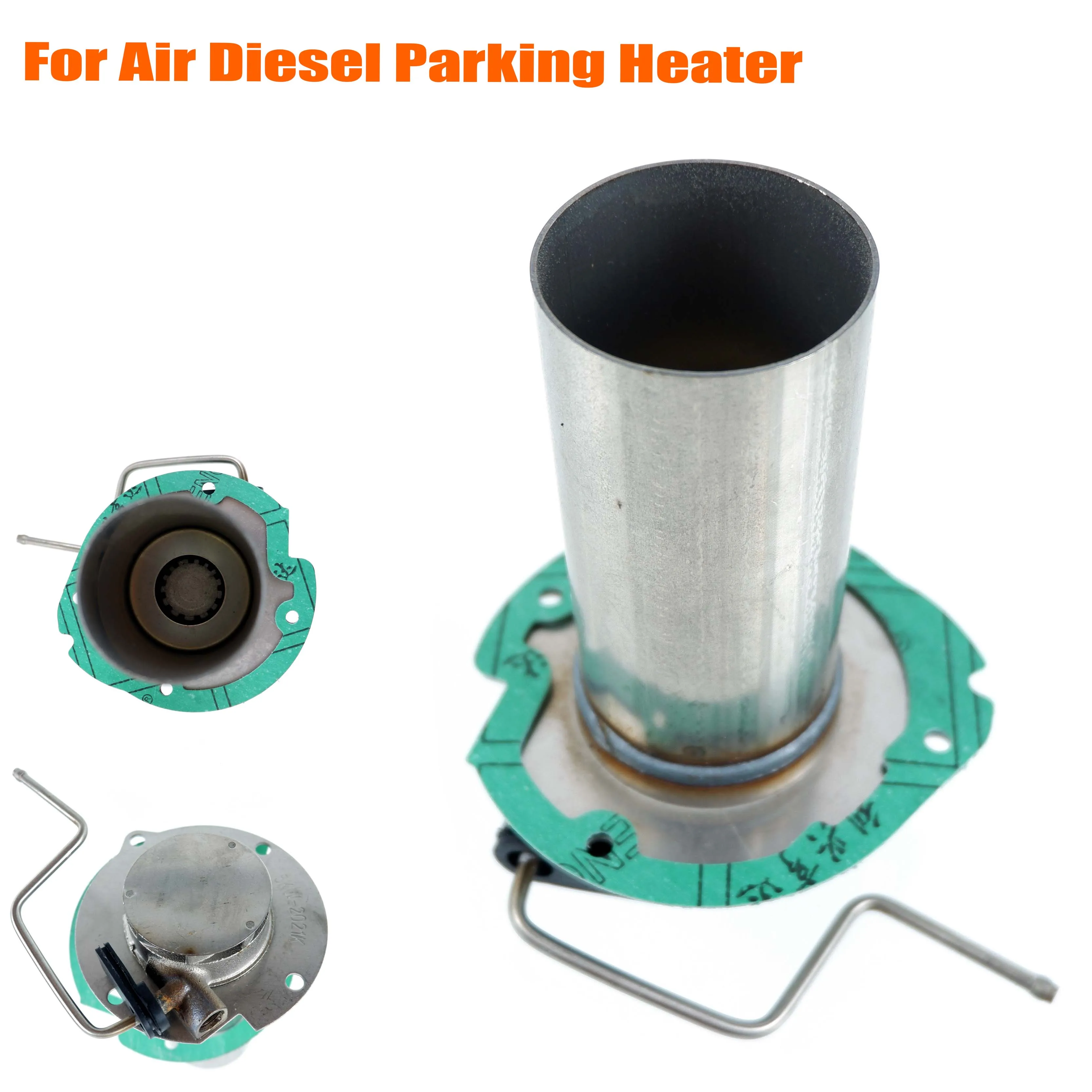 

B 5KW Air Diesel Parking Heater Burner Insert Torches Combustion Chamber Combustor & Gasket For Car Truck VAN Camper