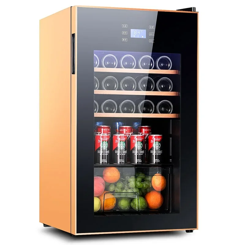 BJ-95G Wine Collection Cabinet Freestanding household constant temperature moisturizing compressor refrigeration wine cooler 95L