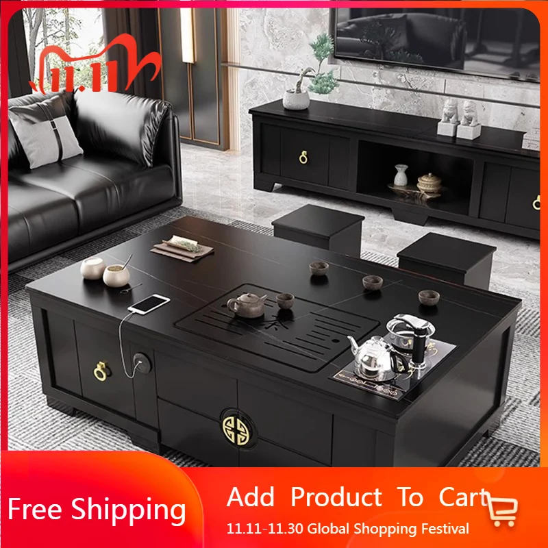 

Антикварный японский журнальный столик, дизайнерское украшение для гостиной, деревянный столик, ящики, эстетические мебели в китайском стиле