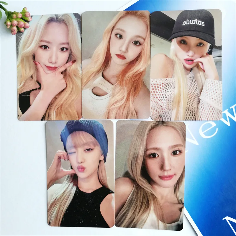 

(G)I-DLE I LOVE Member Gift Card Bright Film Special Card Postcard For Fans Collection Gifts MIYEON Minnie Soyeon YUQI SHUHUA