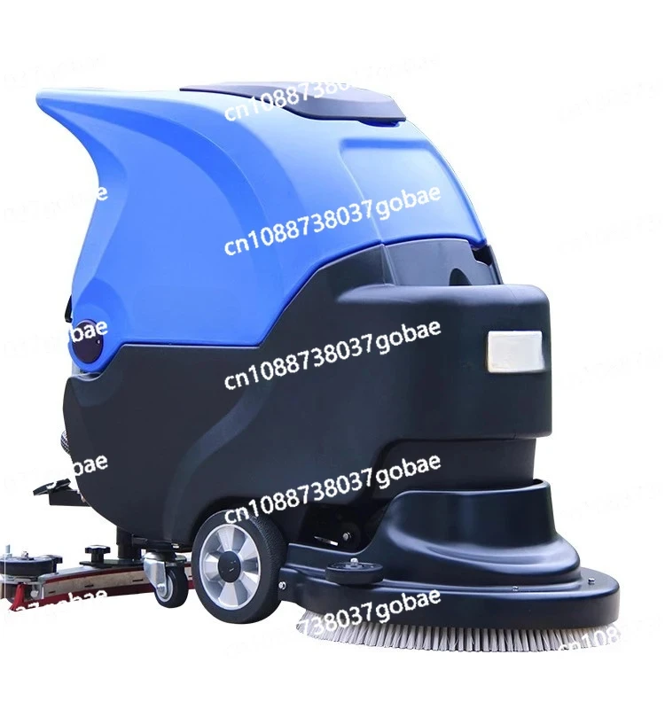 Hand-Propelled Floor-Washing Machine Commercial Full-Automatic Washing, Suction and Dragging