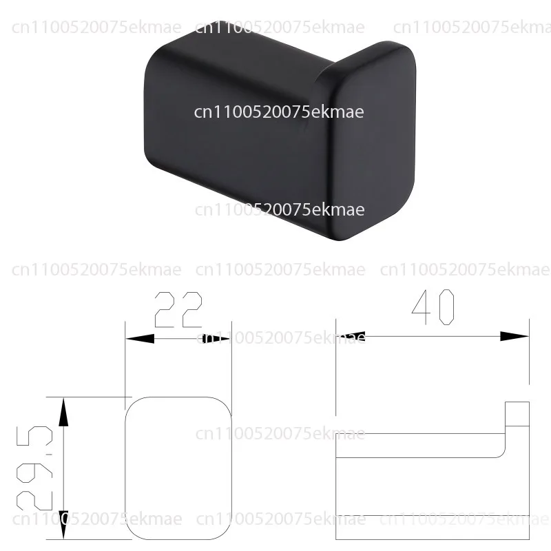 Multi-bathroom Hardware Pendant, Bath Towel Holder, Towel Bar, Toilet Paper Holder, Toilet Brush.
